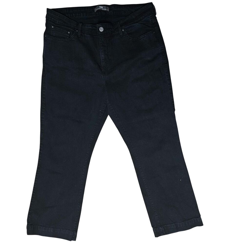 Levis Jeans 20M Bootcut Black Pefectly shaping Gently Used
